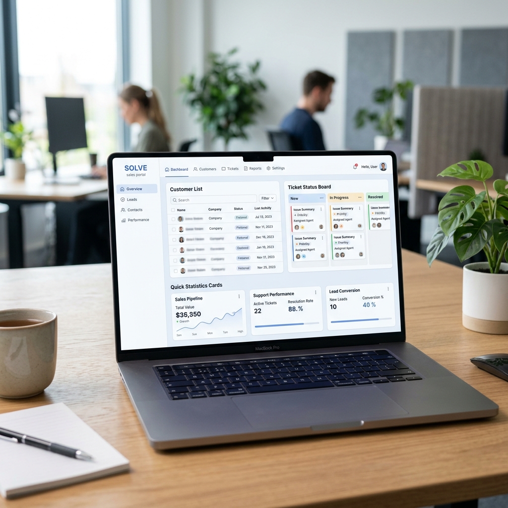 Portal Quản Lý Bán Hàng Tập Trung — Thay Thế Excel Và Tin Nhắn Rời Rạc