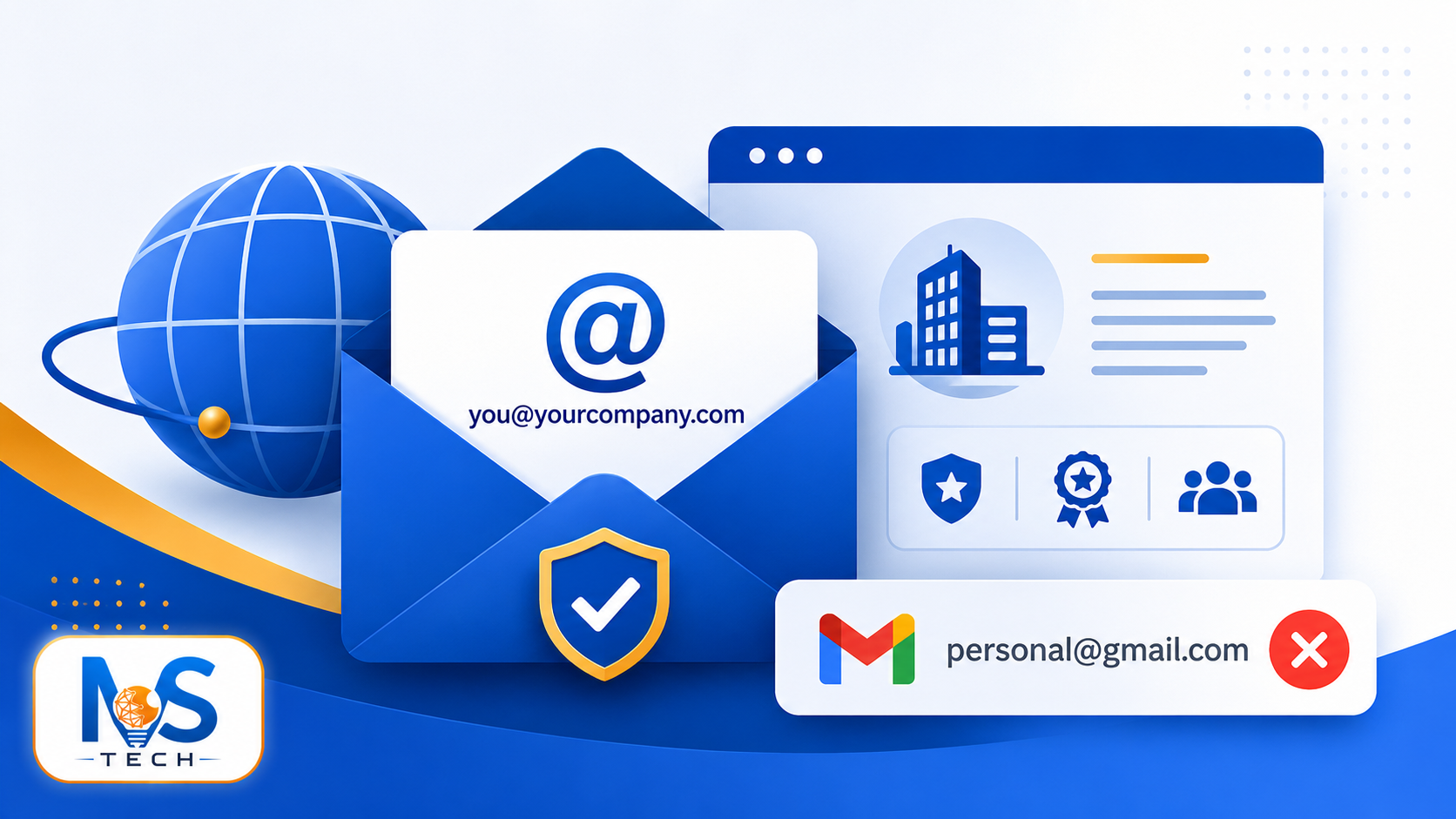 Email doanh nghiệp và tác động đến hình ảnh thương hiệu: Vì sao không nên dùng Gmail cá nhân?